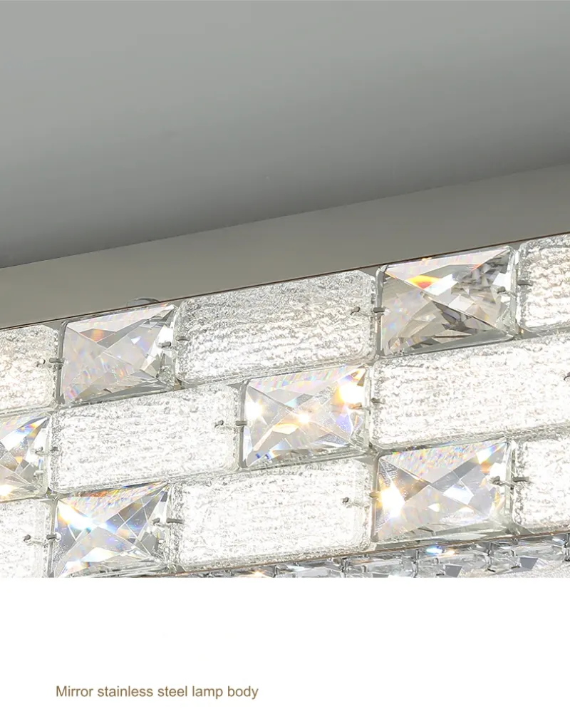 Modern Crystal LED Ceiling Light 9