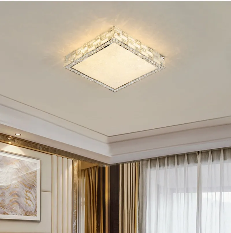 Modern Crystal LED Ceiling Light 3