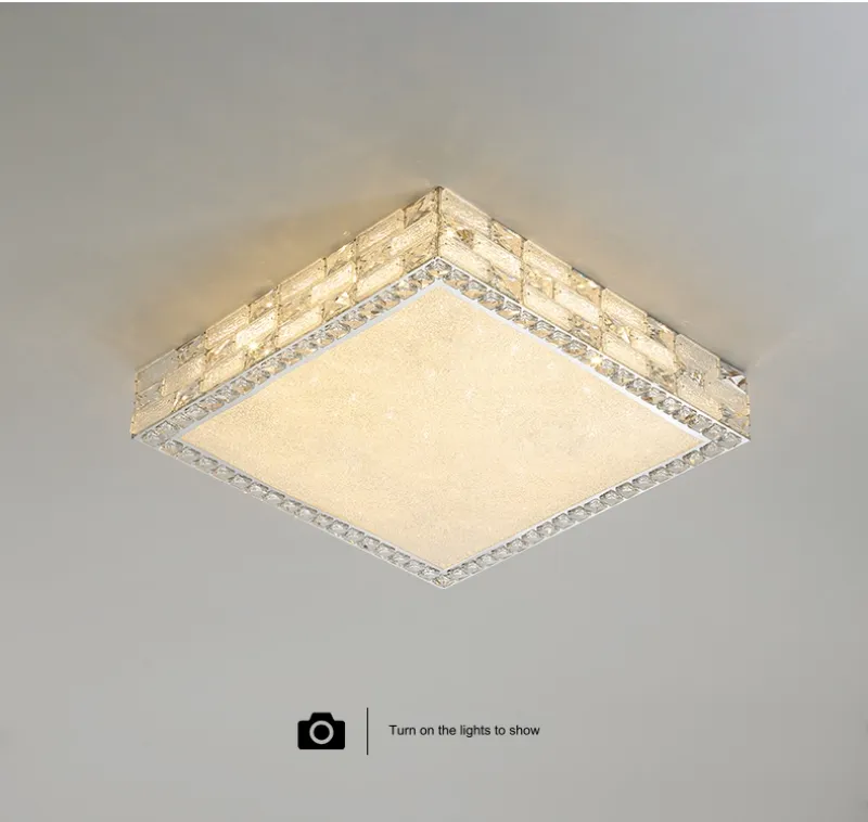 Modern Crystal LED Ceiling Light 7