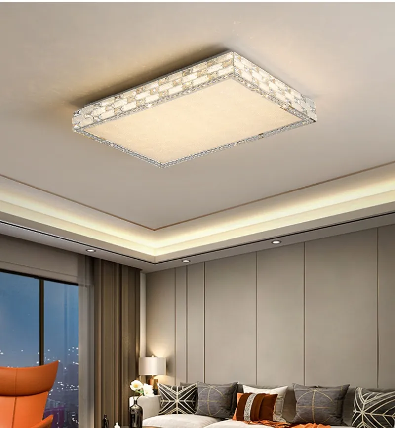 Modern Crystal LED Ceiling Light 2