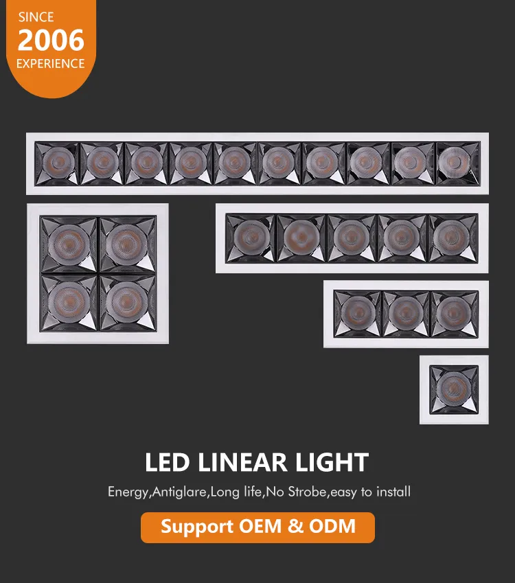 LED Recessed Linear Downlight 1