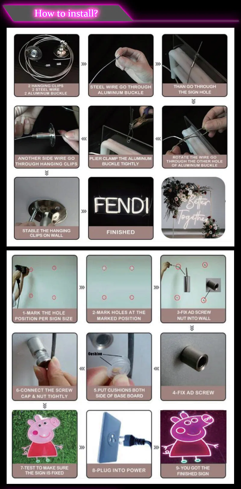 Custom LED Neon Sign 4