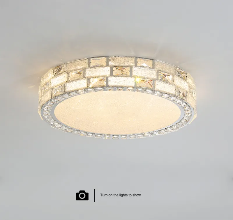 Modern Crystal LED Ceiling Light 8