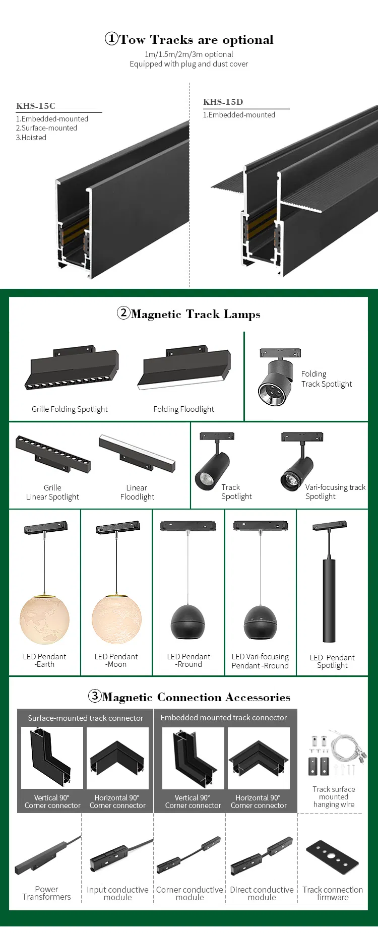 Magnetic Track Light View 2
