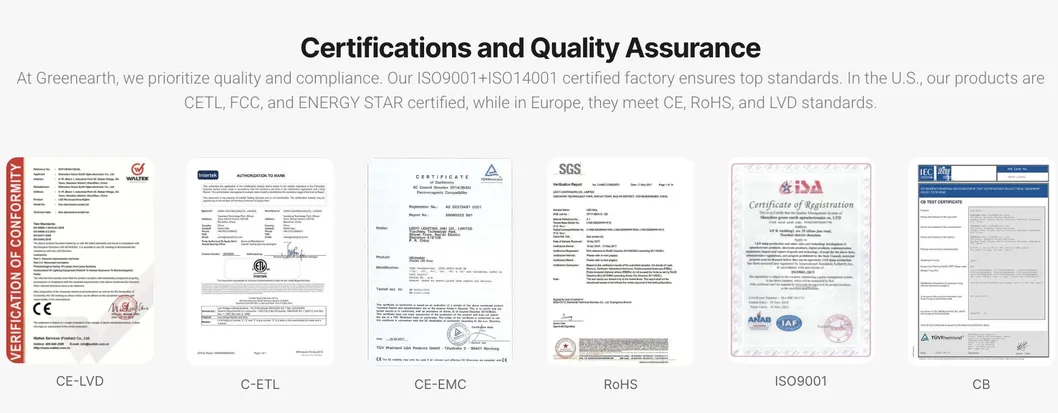 LED Grille Light Dimensions