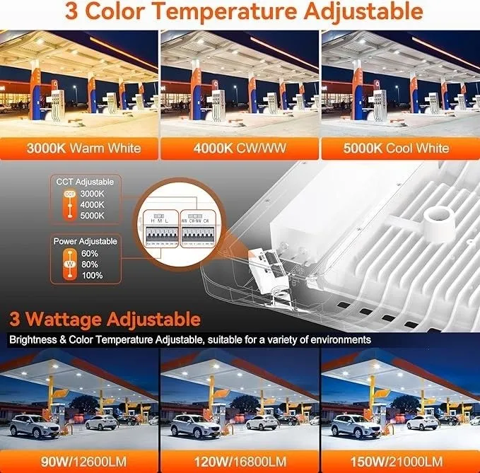 LED Canopy Light View 5