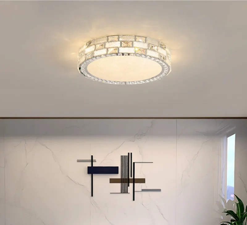 Modern Crystal LED Ceiling Light 4