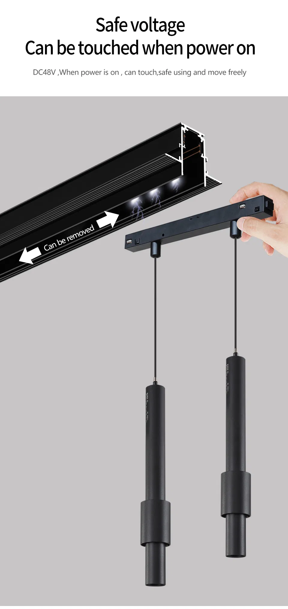 Magnetic Track Smart Stylish