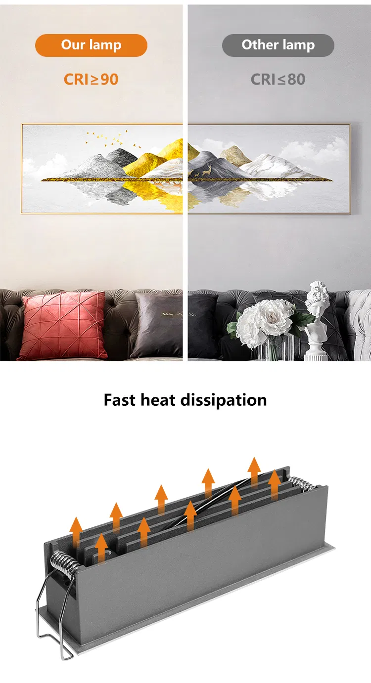 LED Recessed Linear Downlight 7