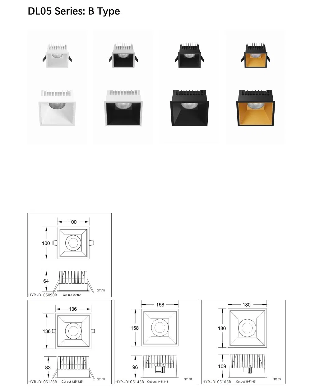 Customized COB Spotlight
