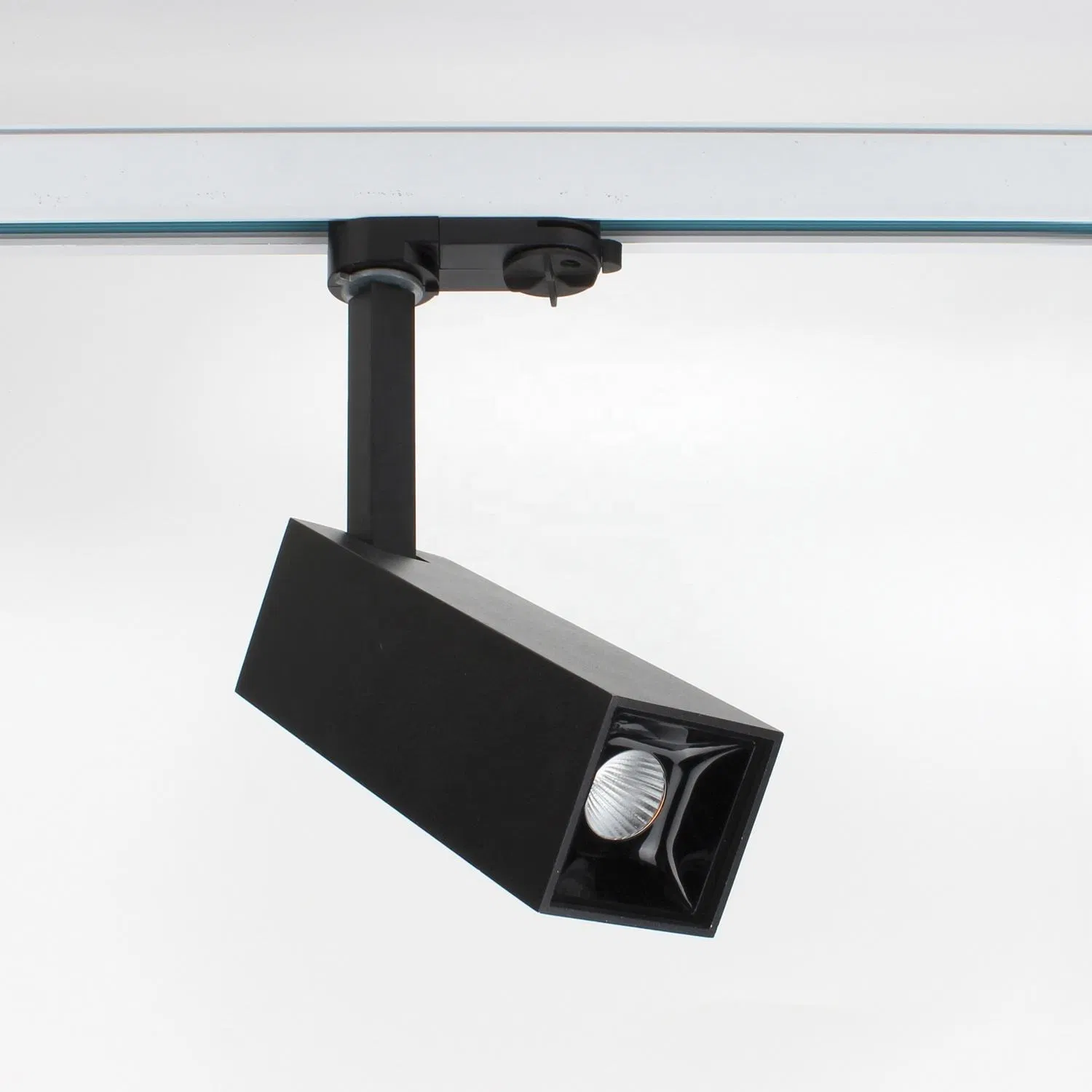 Aluminum Housing Square Pendent Light Dimmable LED Track Lighting System 2W COB