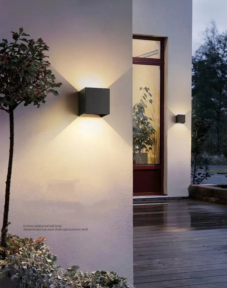 China Home Lighting Square Step Lights LED Decorative Wall Light