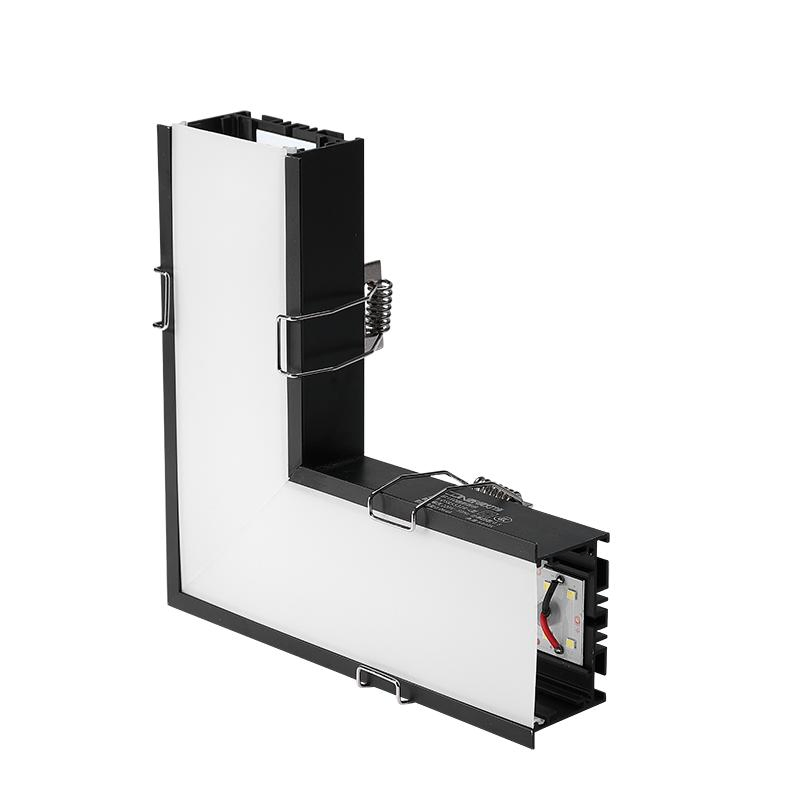 36W Recessed Linkable Facade Cove Ceiling Panel Down LED Linear Light