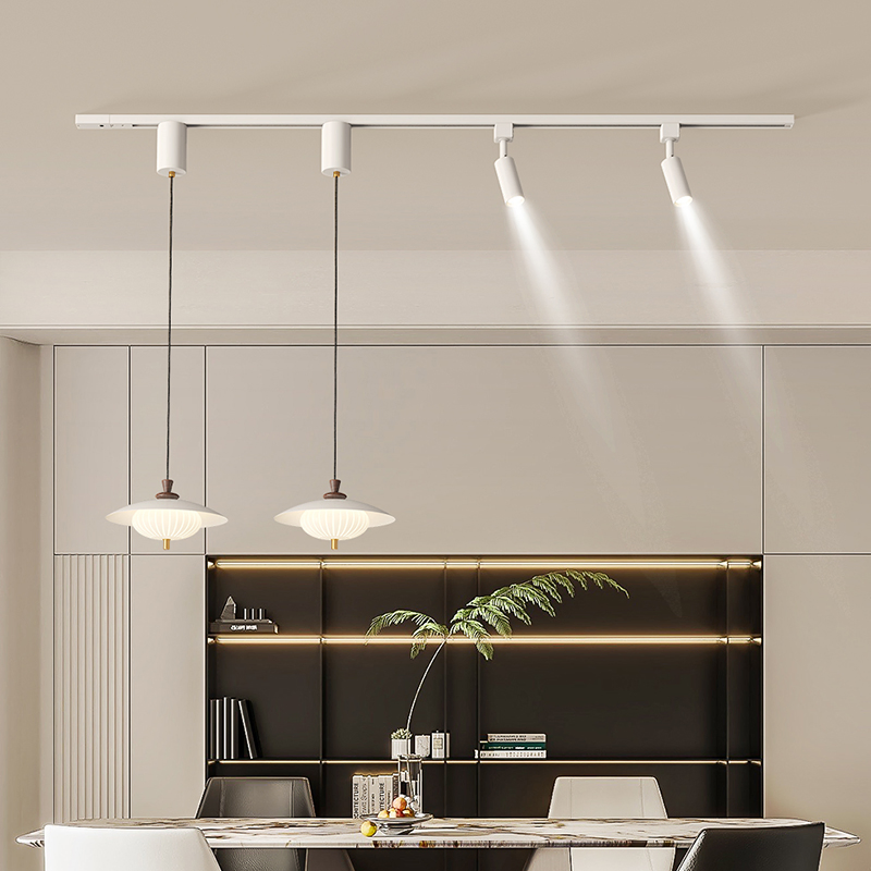 Modern Style Interior with Nordic Magnetic System Track Light, Living Room, Dining Room, LED Pendant Light (ZY-D023)