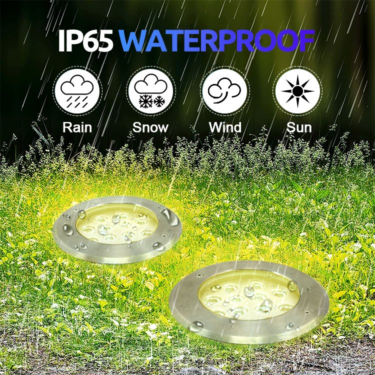 Waterproof Step Deck Buried Lamp Ground Uplight Inground Light LED Underground Light