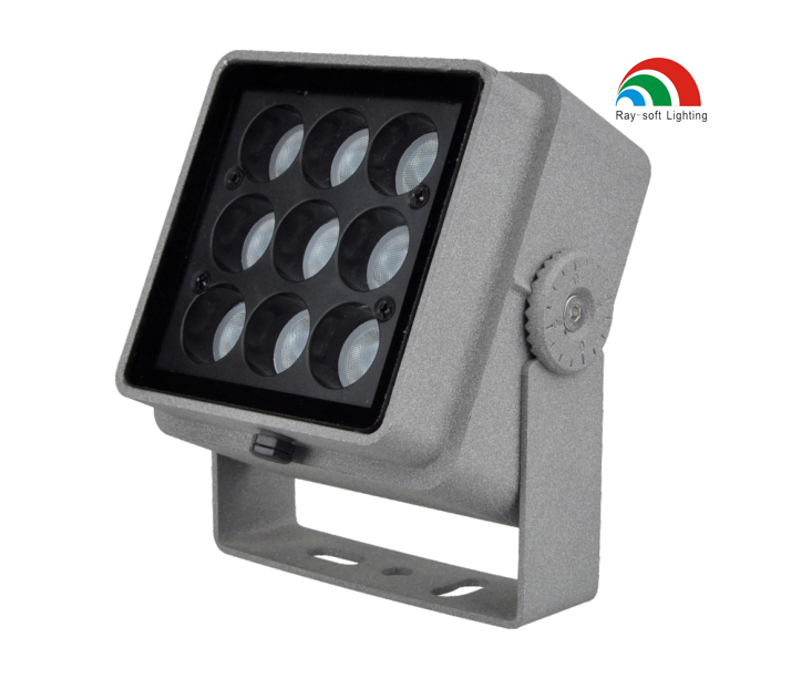 LED Anti-Glare Building Facades IP65 Square Outdoor Spotlight Architectural Wall Washer Decorative Projector Flood Light