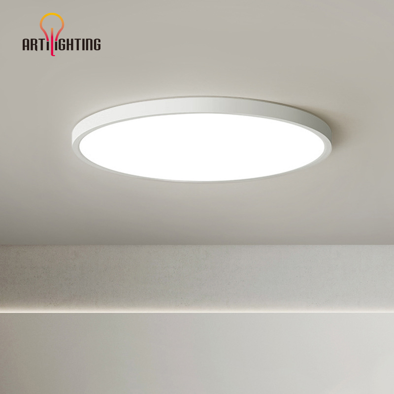 Round LED Ceiling Down Panel Light for Home Shopping Hospital Workshop Office Lightings