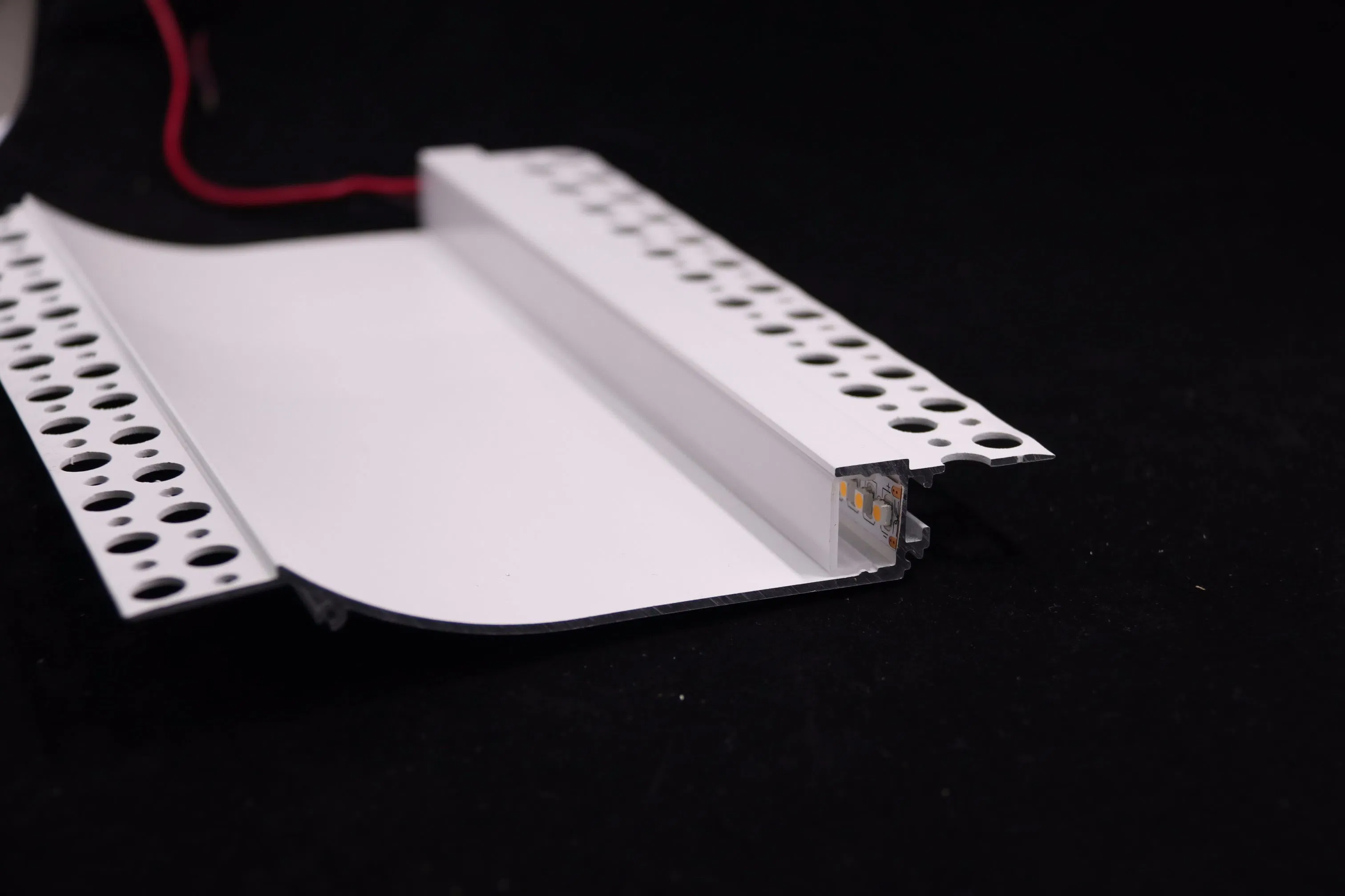 Al-C06 LED Aluminum Profile Art Downlight Indirect Lighting Cove Drywall Plaster Architecture Recessed Linear Light