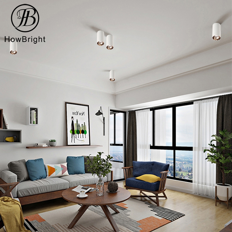 Cheap Price Surface Mounted Plastic Front Ring GU10 Down Light Fixture Spot Light for Home Shop MR16