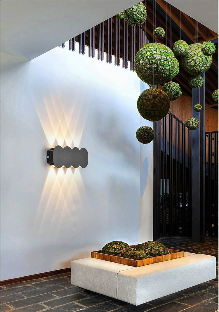 Elegant Waterproof LED Wall Sconce for Outdoor Modern Decor