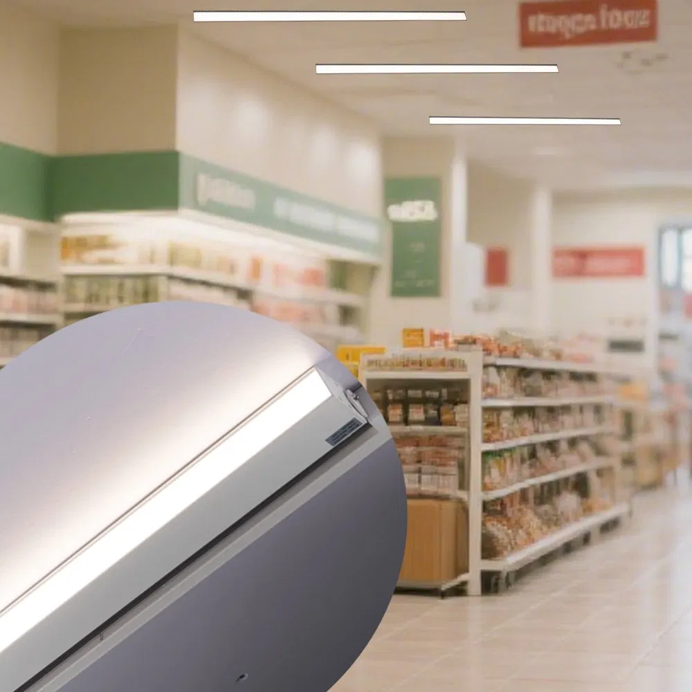 Low-Profile 1FT Recessed Linear LED Light - 10W 2700K for Cove &amp; Accent Lighting