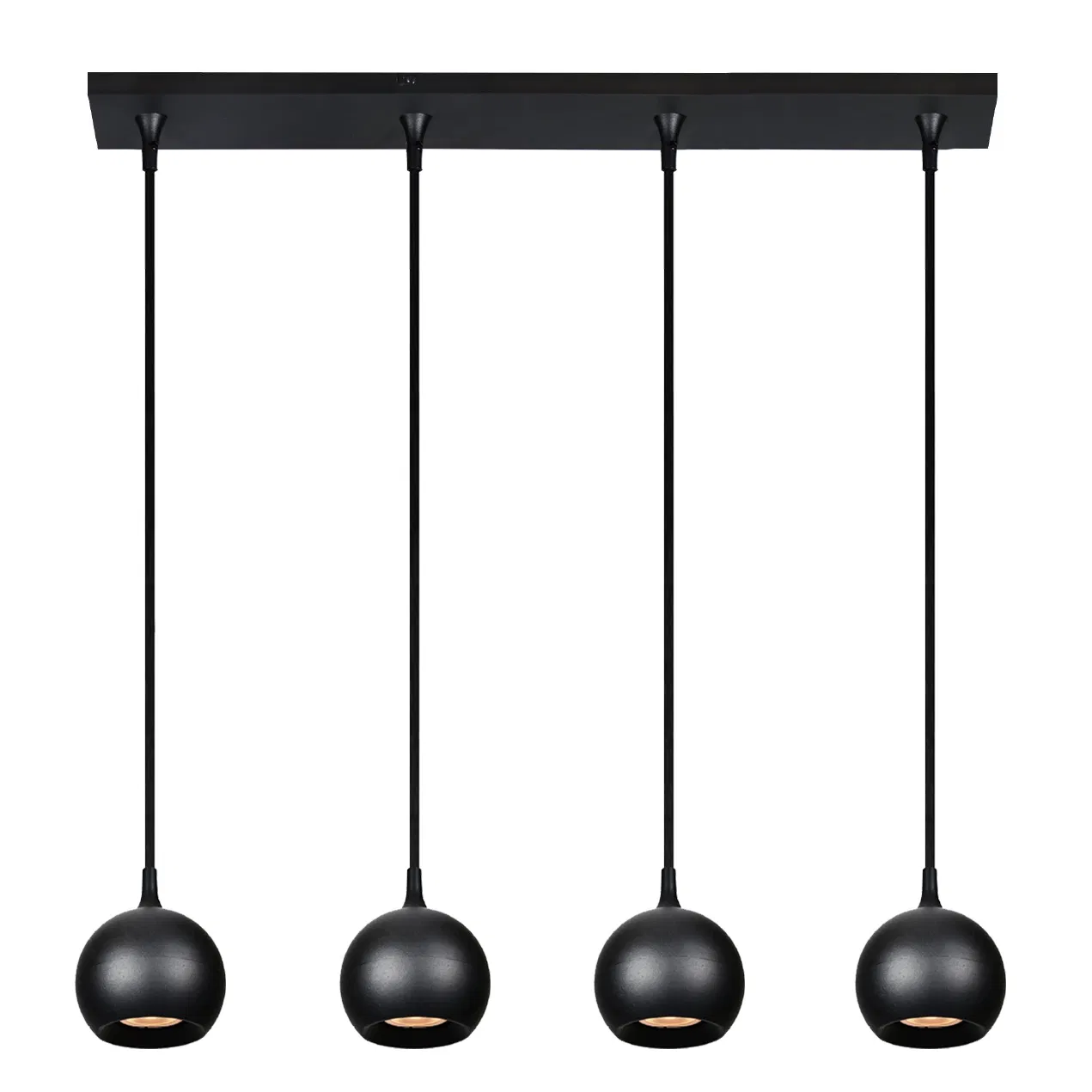 Track Modern Decorative Hanging Ceiling Surface Mounted LED GU10 Fixture Aluminum Black White Pendant Light