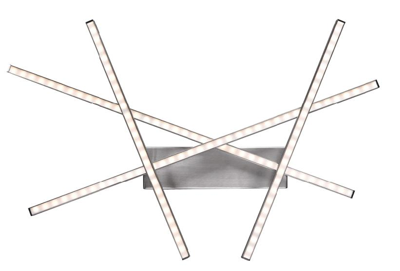 Elegant Semi-Flush Mount Light New LED Ceiling Light Aluminum Material