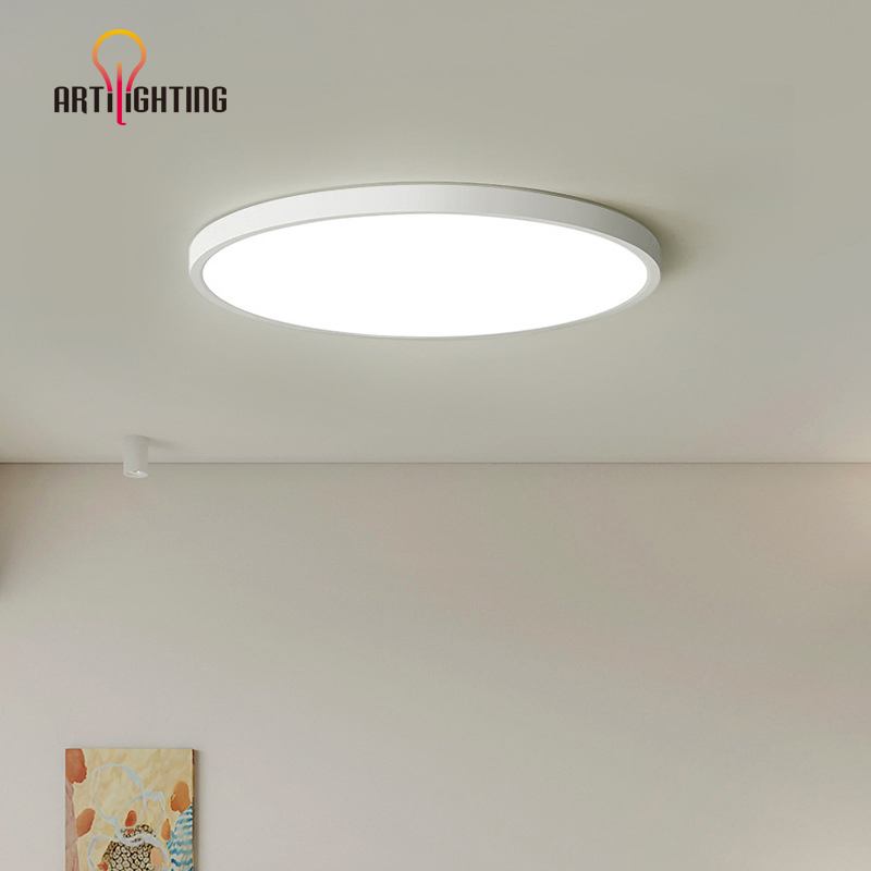 Round LED Ceiling Down Panel Light for Home Shopping Hospital Workshop Office Lightings