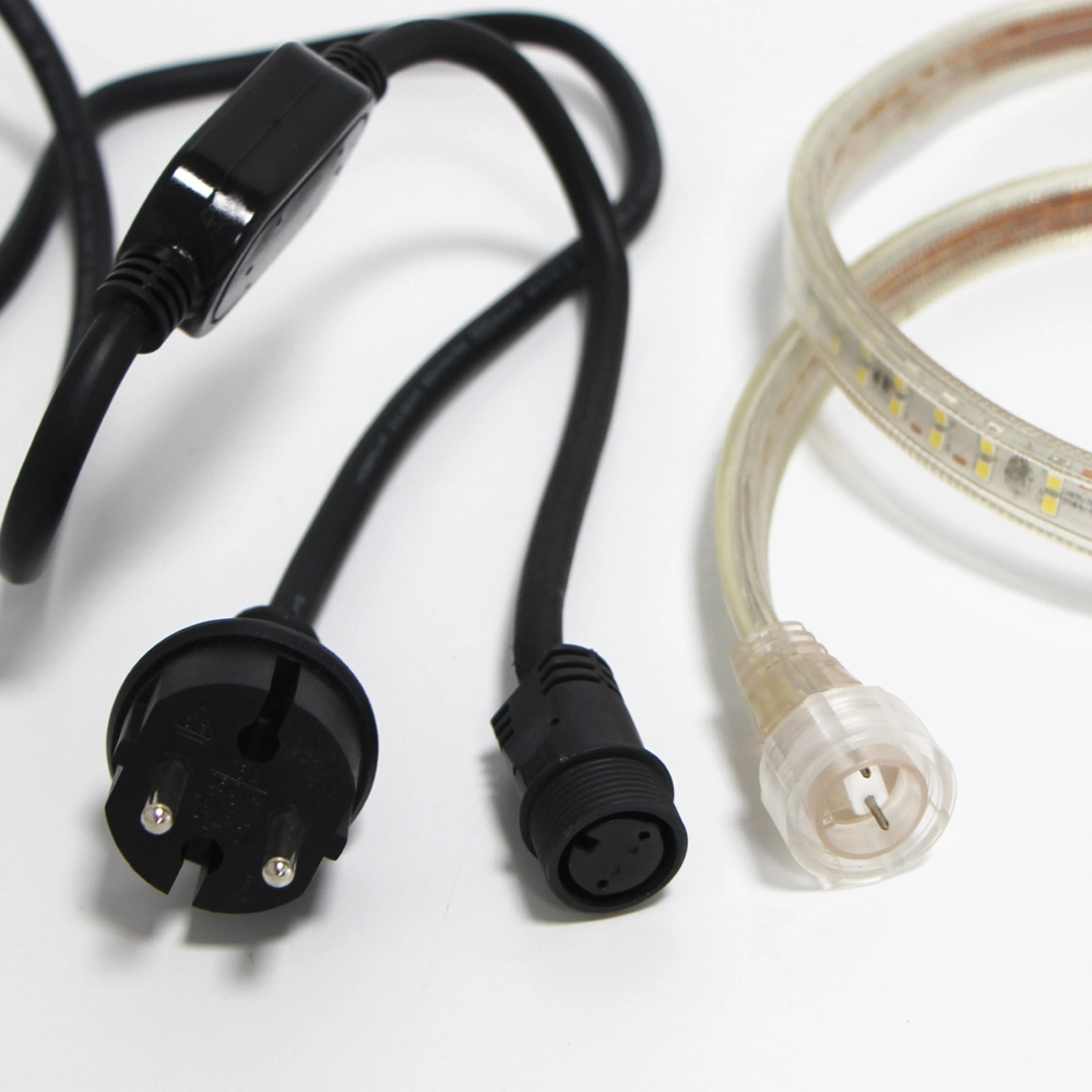 The Robust LED Strip Worklight Building Lighting 230V The Light Drum 25m with Double Chipped LED IP65 for Indoor and Outdoor Mobile Use with Plug Socket