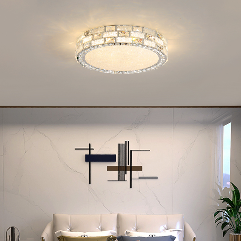 New Modern Crystal LED Ceiling Light Whosale Price Rectangle Chandelier Lighting for Dining Room Bedroom (3096)