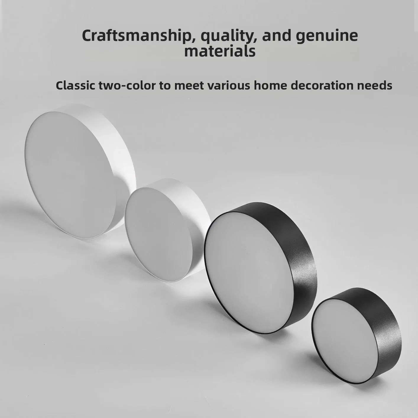 Ultra-Thin LED Surface Mounted Downlight SMD Light Source Multiple Specifications Available Finished or SKD Supply