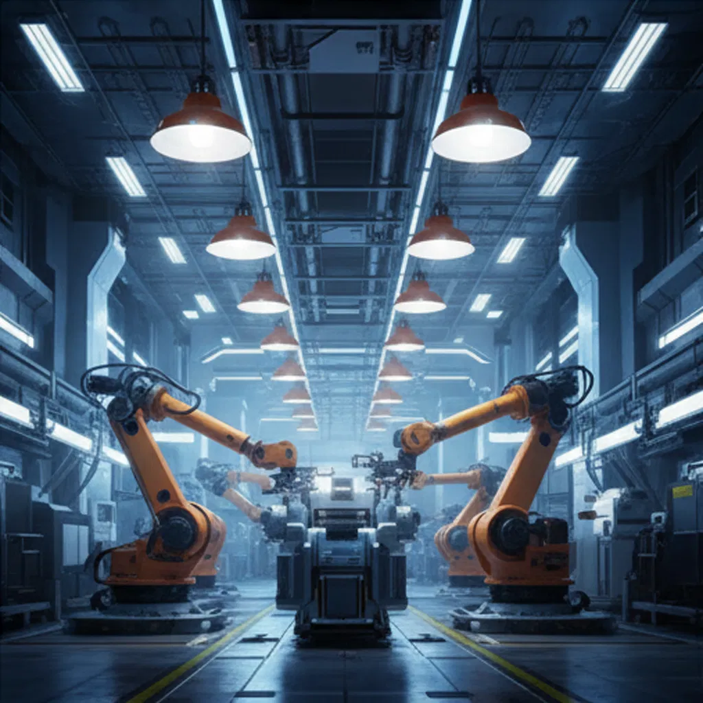 High-Efficiency LED High Low Bay Lights for Food Processing