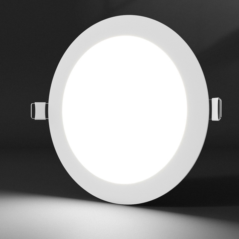 110V 220V Dimmable Thin Round SMD LED Luminaires Recessed Lighting 6 Inch 4 Inch Ceiling Slim Panel LED Pot Light