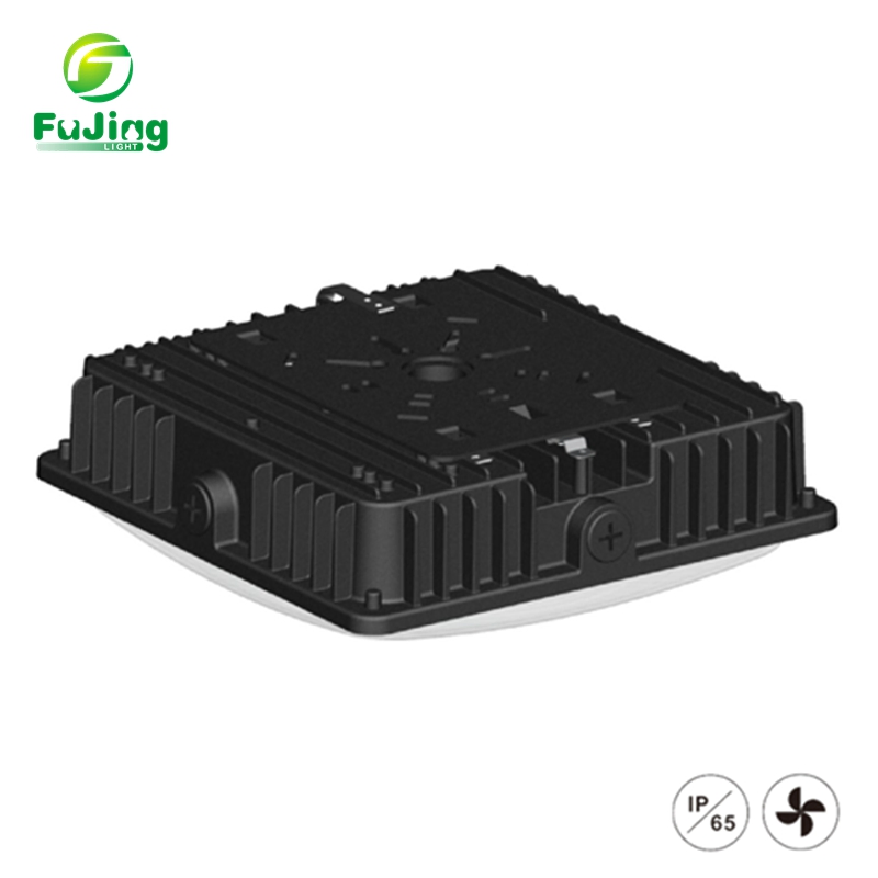 LED Low Bay Security Photo Cell Garage Canopy Light 120W