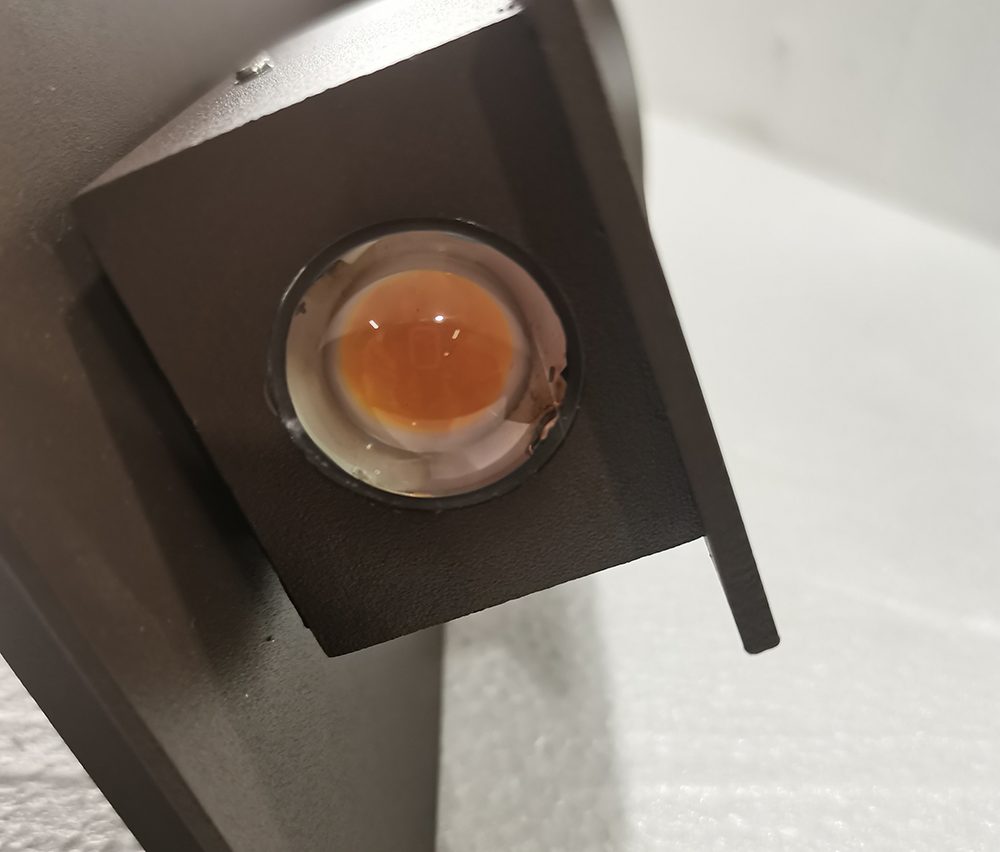 Waterproof IP65 Rating Twist 2 Light LED Outdoor Wall Sconce Anti Rust