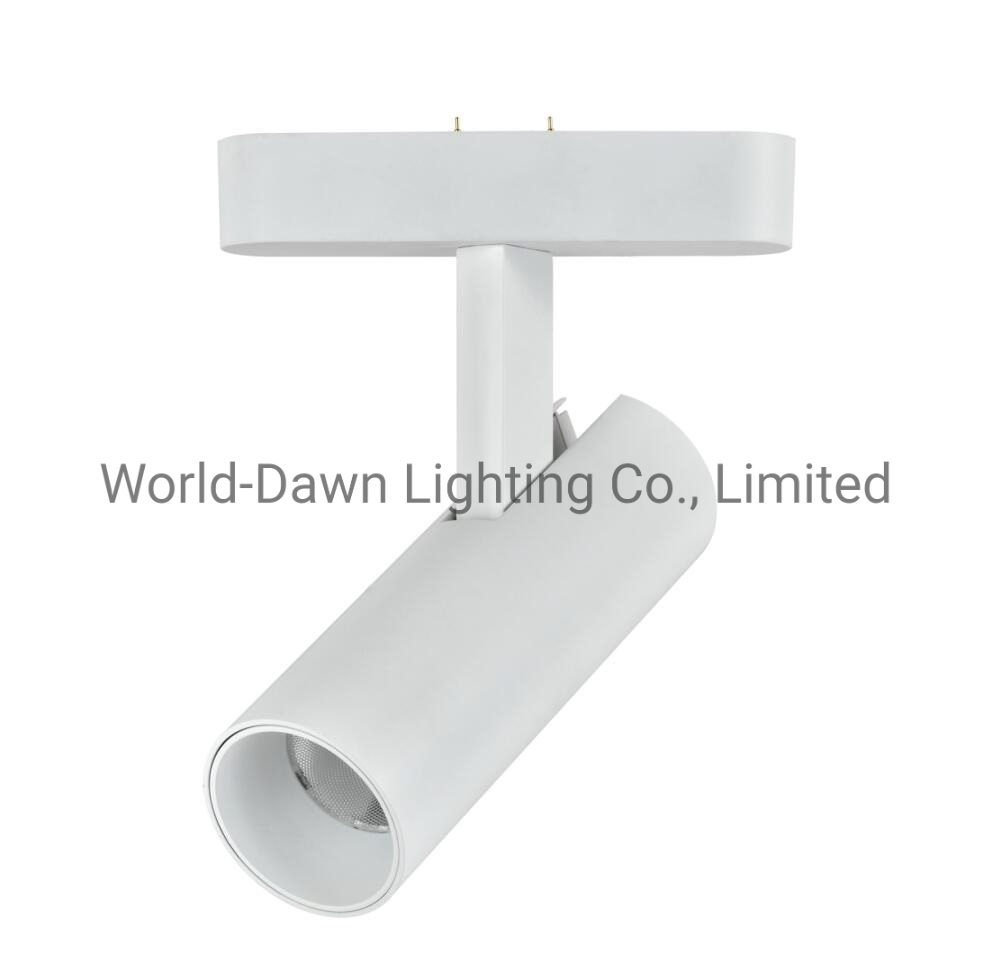 Surface Mounted Thin Type Dimmable Magnetic Track Lights CRI90 LED Linear Ceiling Pendant Light