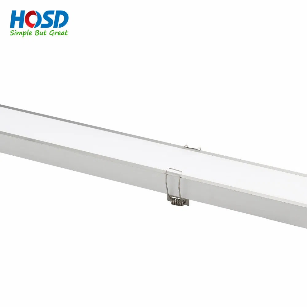 LED Aluminum Profile Luminaire Strip Cove Recessed Linkable Light LED Linear Light for Sale
