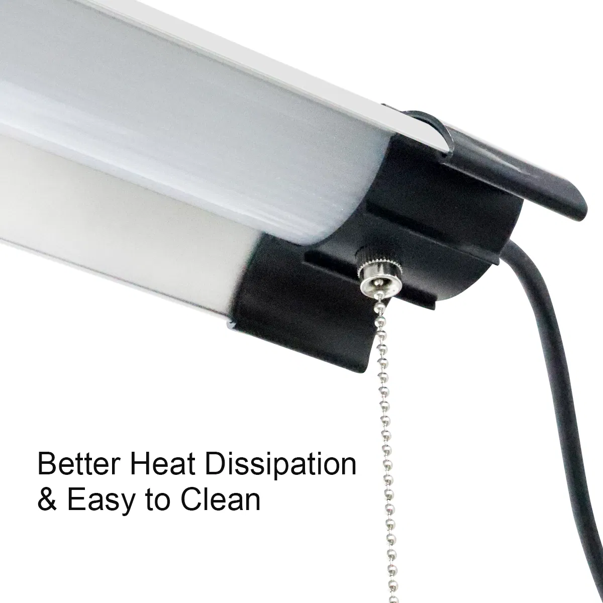 China Hot Sale 57W LED Wraparound Office Light Linear Light Fixtures Flush Mount LED Ceiling Light Garage Lighting LED Linkable Shop Lights