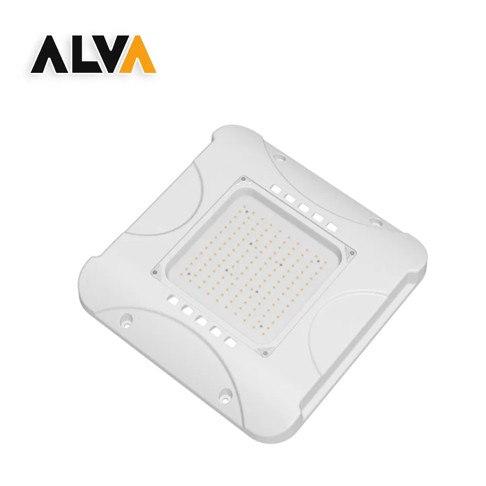 High Power Warehouse Lamp Weather Proof 100W Gas Station Petrol Station LED Canopy High Bay Light