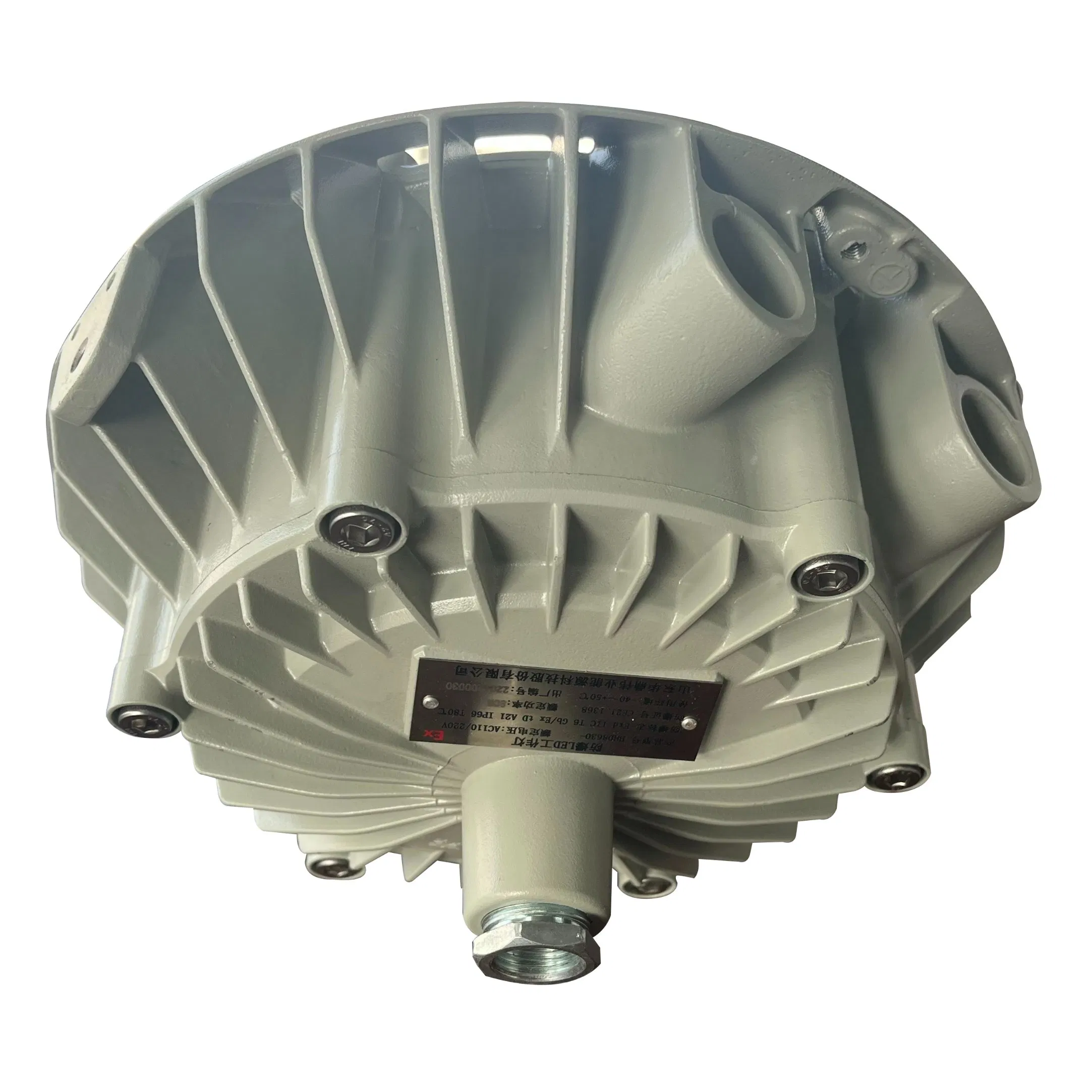 Huading Brand LED Anti Explosion Industrial Lights for Oil and Gas Industry Low Bay Platform Luminaires IP66 Waterproof Grade