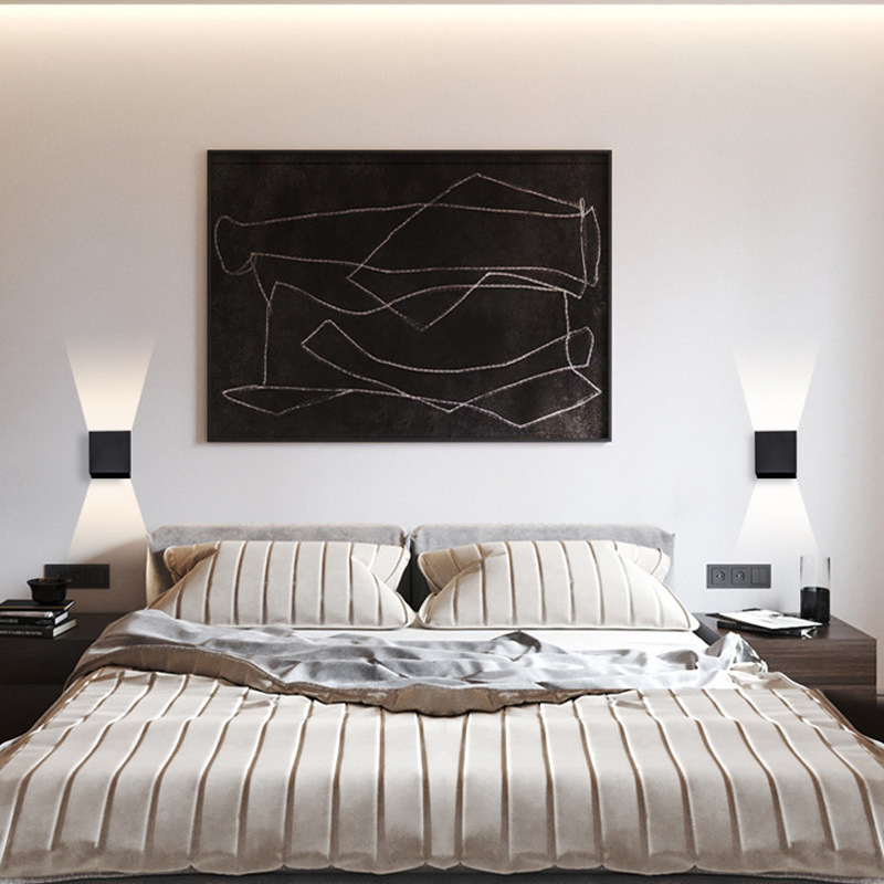 China Home Lighting Square Step Lights LED Decorative Wall Light