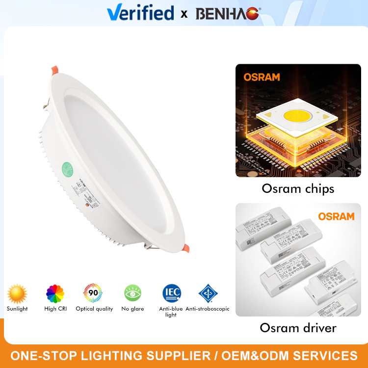 LED Inteiror Recessed Ceiling Flat Light Polycarbonate Flood Lighitng Panel Downlight