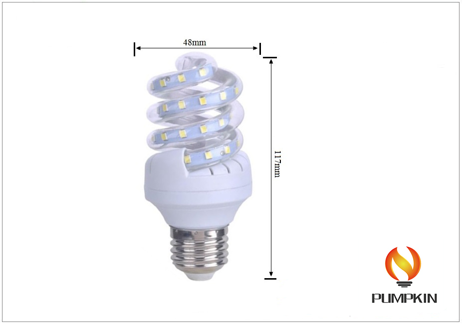 9W 360 Degree Beam Angle LED Corn Light E27