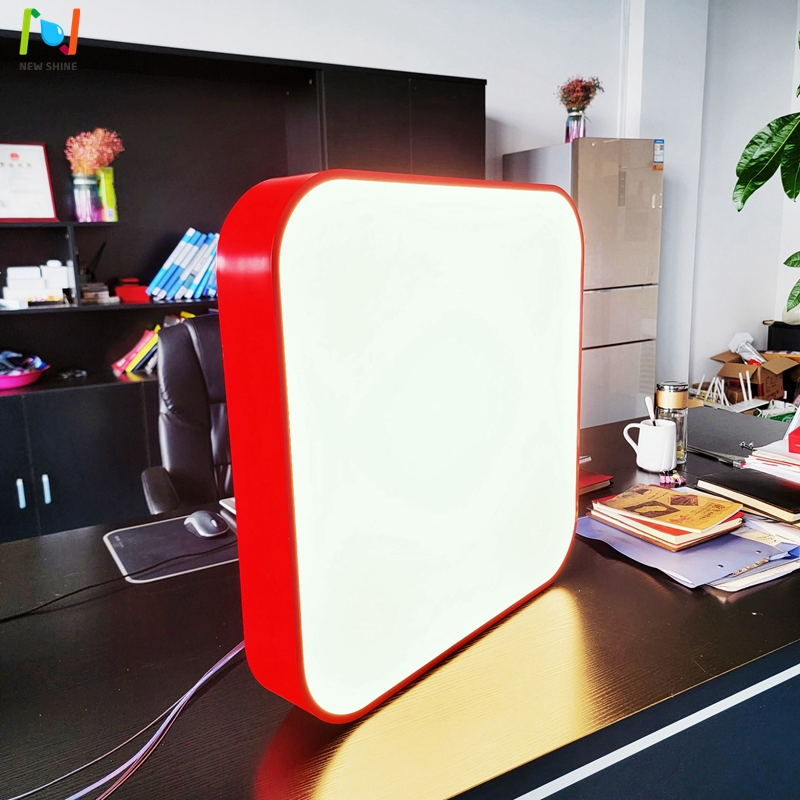 up and Down Square LED Flush Mount Ceiling Panel Light