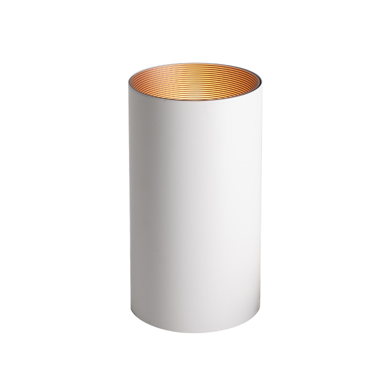 Black Cylindrical LED Hotels Surface Mounted Ceiling Light Modern LED Downlight