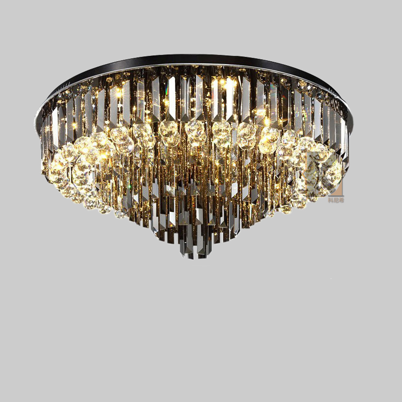 Konig Lighting China Flush Mount Home Light LED Crystal Ceiling Light for Bedroom