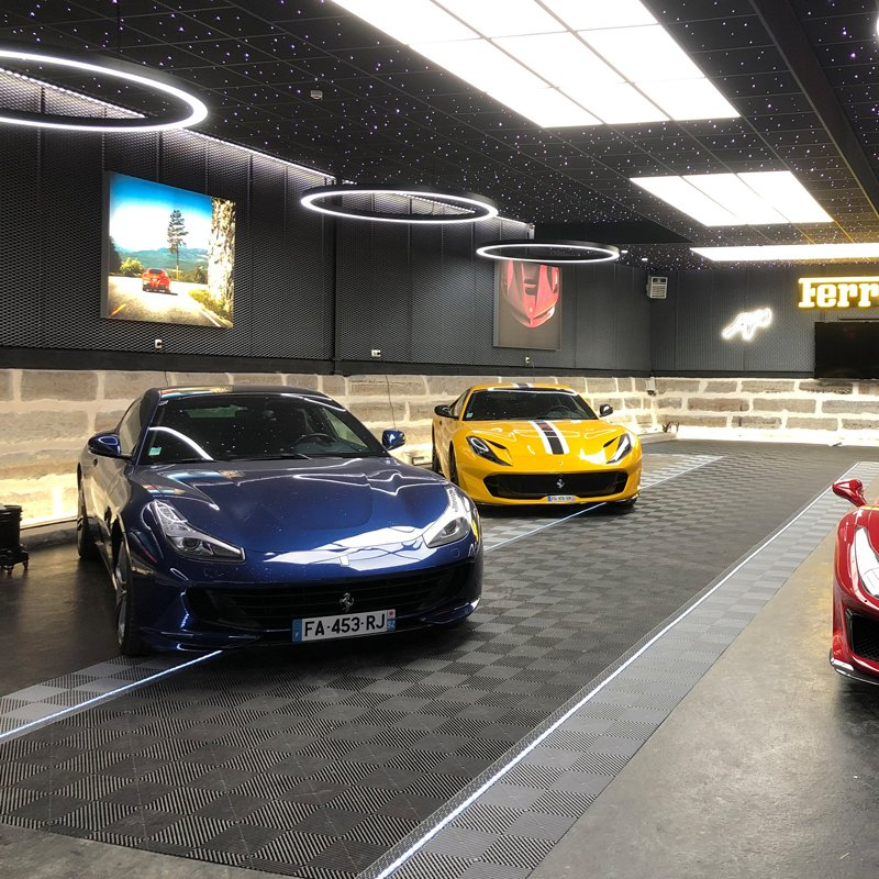 Aluminum Profile LED Curved Light Fixtures 100lm/W Office Hanging Ring Light