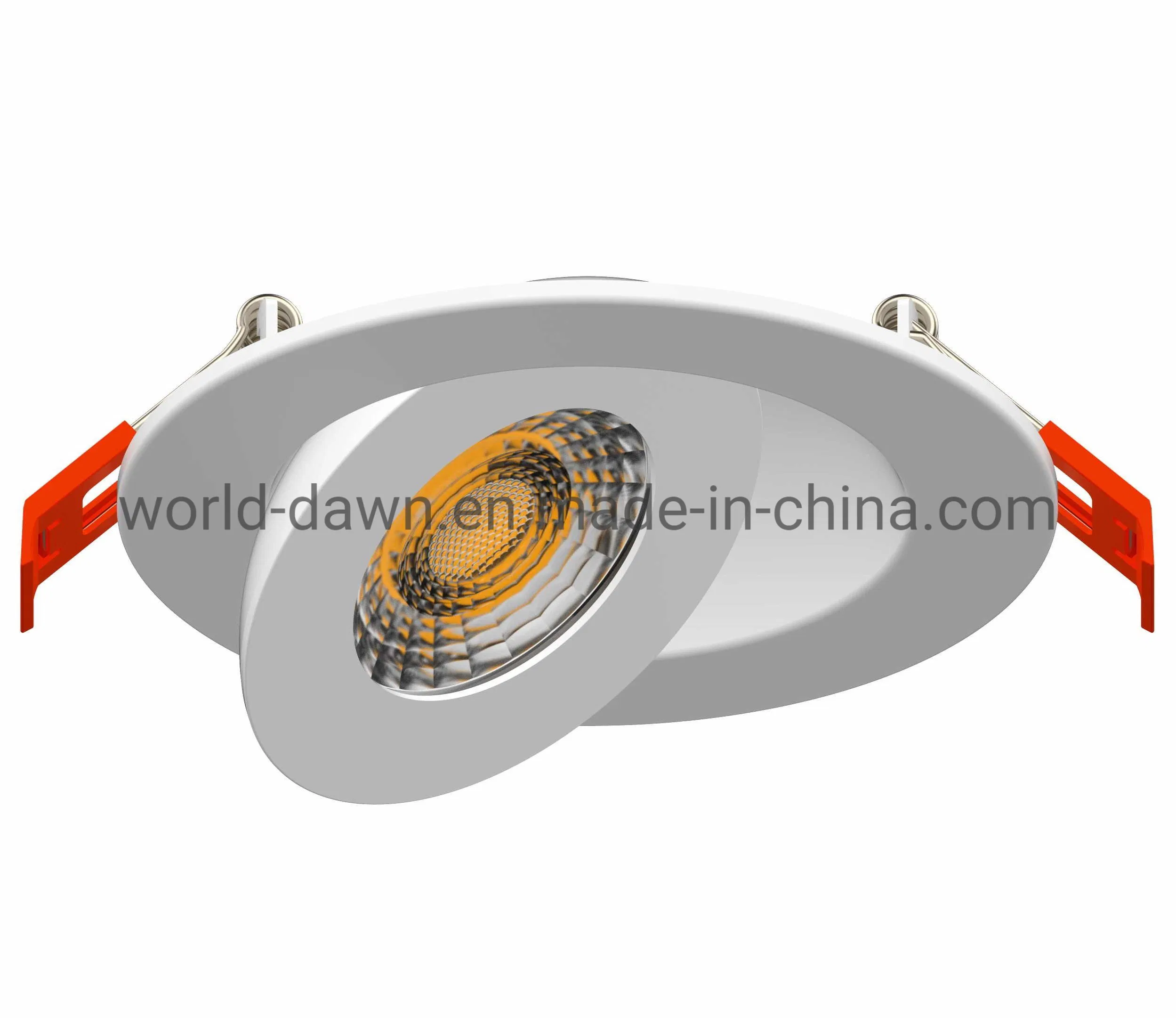 LED Panel Lights 360 Degree Ratatable Gimbal Lamp Recessed LED Down Light