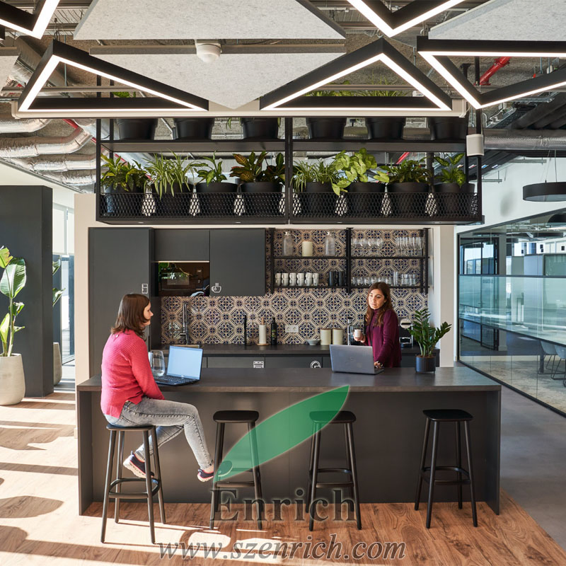 Long Running Suspended LED Linear Light with Seamless Connection for Office Lighting