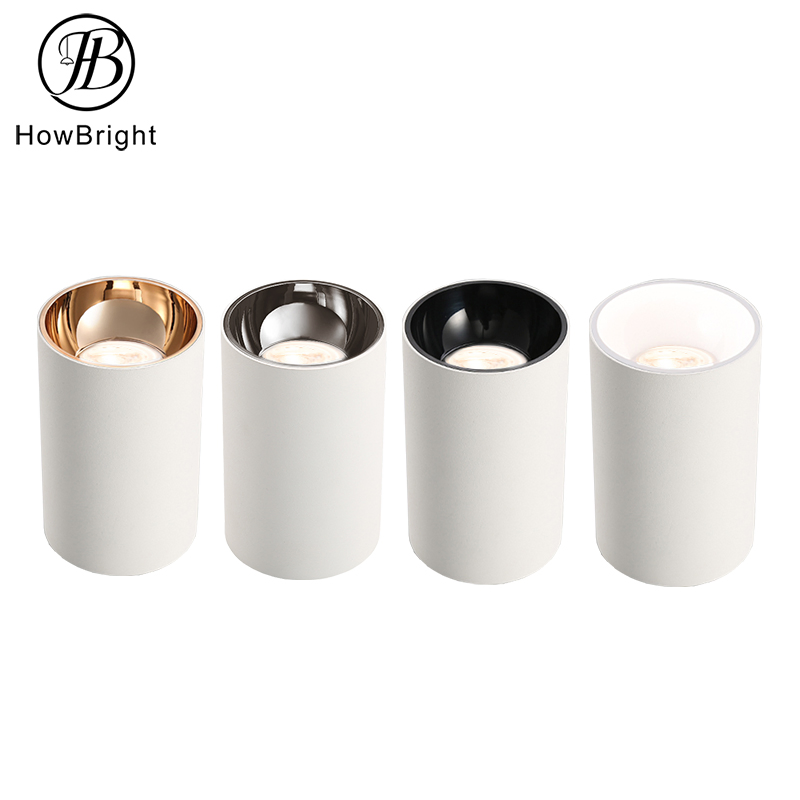 Cheap Price Surface Mounted Plastic Front Ring GU10 Down Light Fixture Spot Light for Home Shop MR16